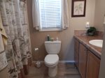 Bathroom with tub/shower combination